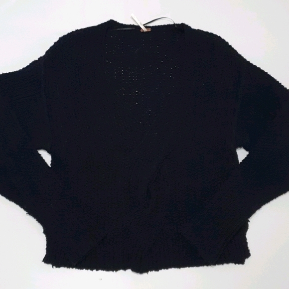 Free People Crochet intertwined front Sweater - Picture 2 of 11